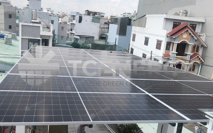 Trọn gói điện mặt trời 15kWp lưu trữ 32,16kWh