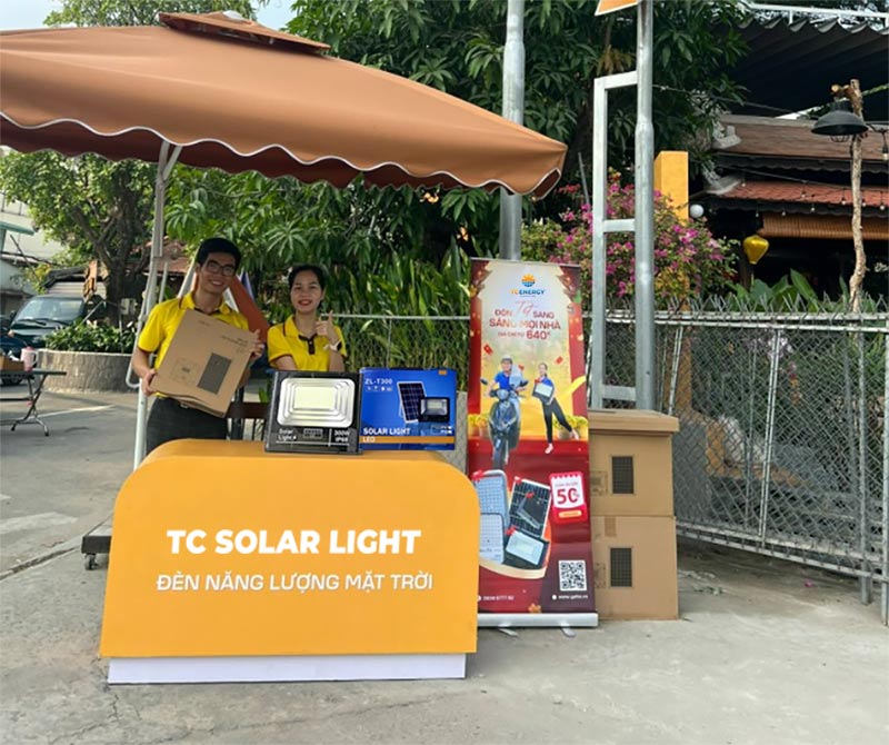 Đèn năng lượng mặt trời TC Solar Light