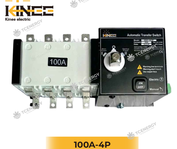 Thiết Bị Đảo Nguồn Tự Động ATS Kinee 100A/4P
