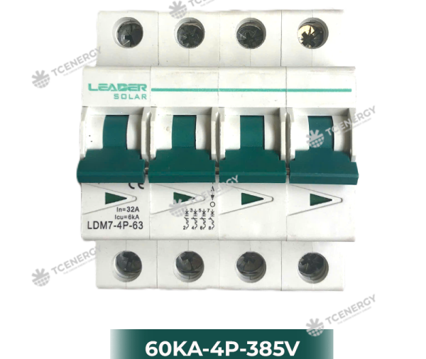 CB Điện Mặt Trời DC 4P 63A 1000V Leader