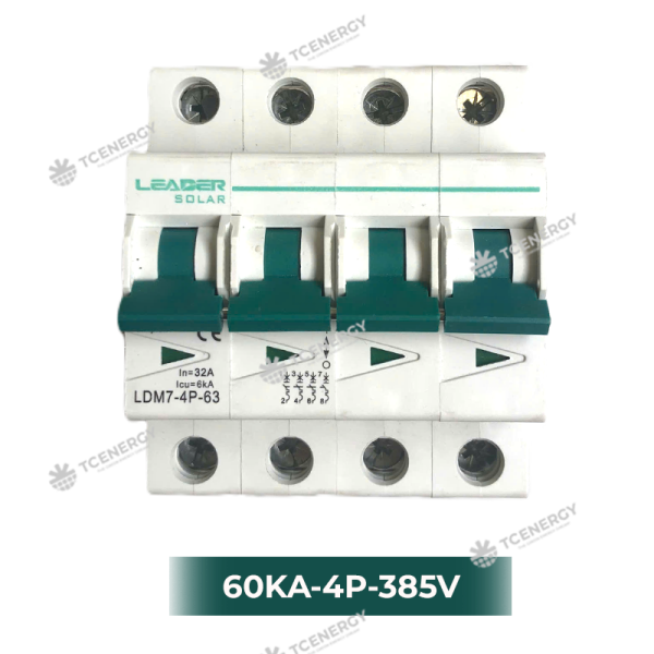 CB Điện Mặt Trời DC 4P 63A 1000V Leader