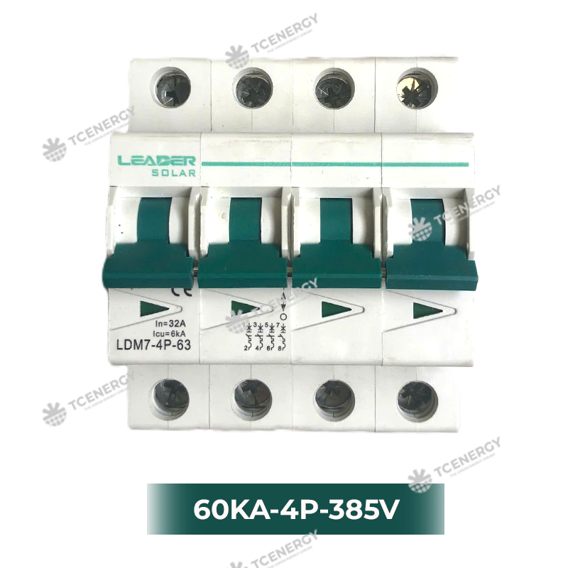 CB Điện Mặt Trời DC 4P 63A 1000V Leader
