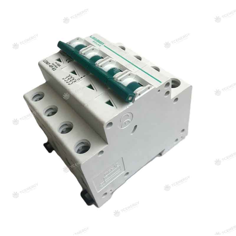 Bộ Ngắt Mạch CB DC 4P 63A 1000V LEADER – Cầu Dao Bảo Vệ Hệ Thống Điện Mặt Trời