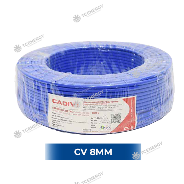Dây Cáp Điện 1 Lõi Cadivi CV-8 mm²
