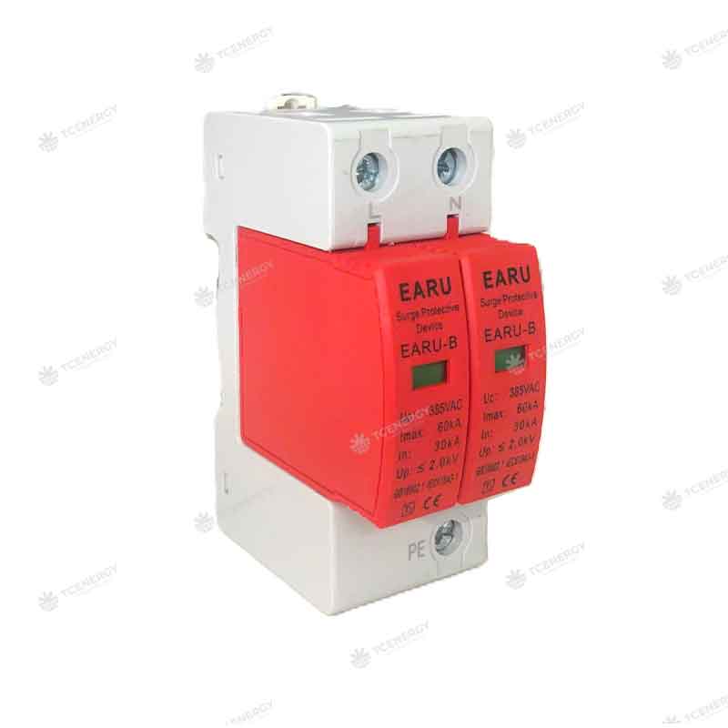 Thiết Bị Chống Sét Lan Truyền AC 2P 385V – EARU SPD 60kA