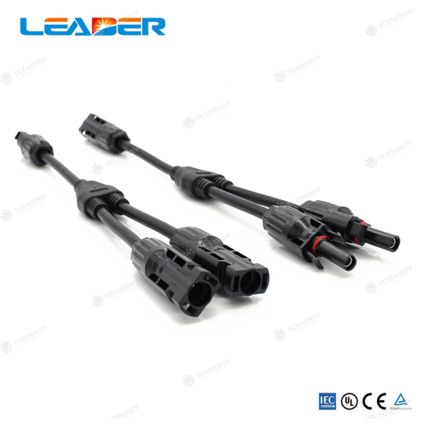 Bộ Đầu Nối Jack MC4 Vào 2Y Ra 1 Leader Chính Hãng - Hình ảnh 2