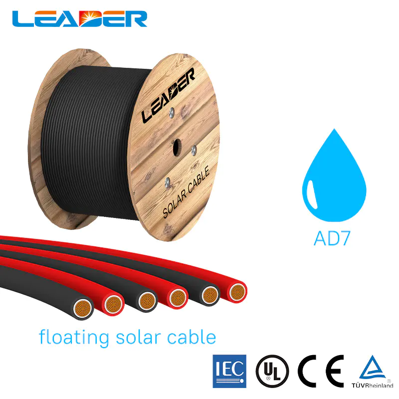 Cáp lưu trữ năng lượng Solar DC Leader 25mm cho inverter và pin lưu trữ