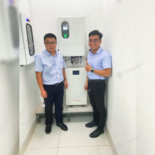 Ảnh dự án 16kw pin lưu trữ yjc bảo hành 10 năm