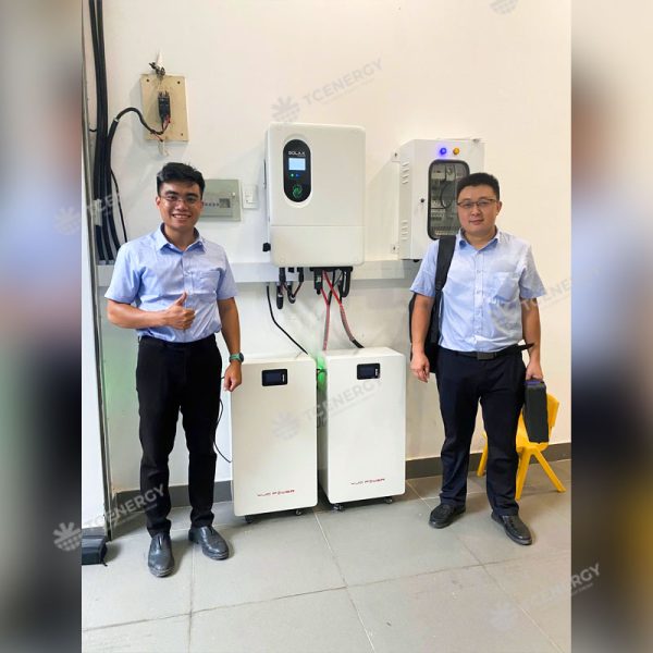 Ảnh dự án 32kw pin lưu trữ yjc bảo hành 10 năm