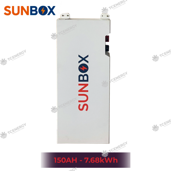 Battery Pin Lưu Trữ Sunbox 7.68KWH 51.2V 150AH
