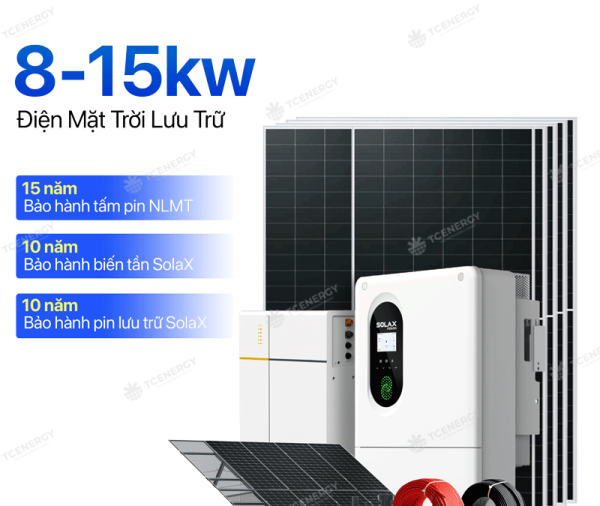 Combo tự lắp điện mặt trời 8kw