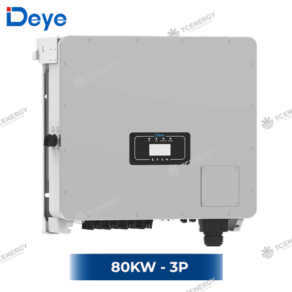 Biến Tần Inverter 3 Pha Hòa Lưới Bám Tải 80 KW Deye SUN-80K-G04P3-EU-AM4