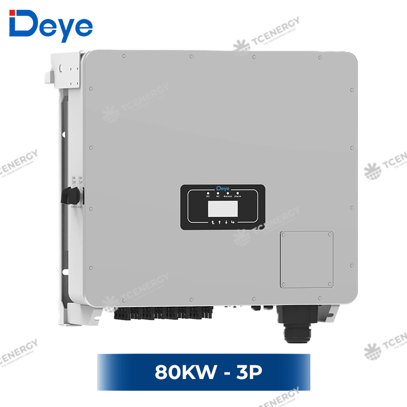 Biến Tần Inverter 3 Pha Hòa Lưới Bám Tải 80 KW Deye SUN-80K-G04P3-EU-AM4