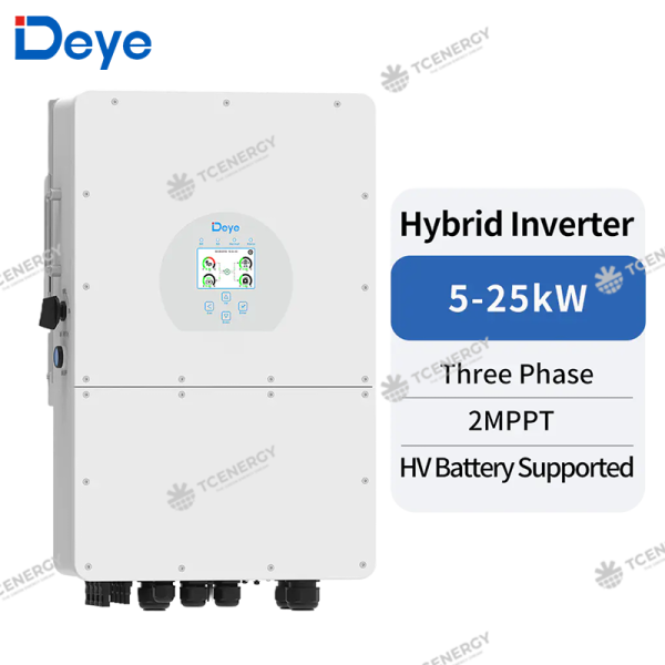 Biến Tần Inverter 3 Pha Hybrid Áp Cao Deye 10KW-12KW-15KW-20KW SUN-10K-12K-15K-20K-SG01HP3-EU-AM2