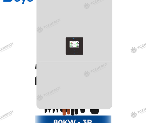 Biến Tần Inverter 3 Pha Hybrid Áp Cao Deye 80KW SUN-80K-SG02HP3-EU-EM6