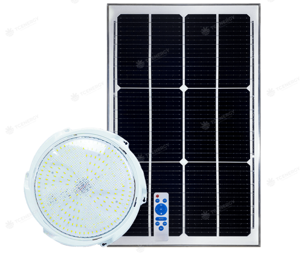 Đèn Ốp Trần Năng Lượng Mặt Trời 300W