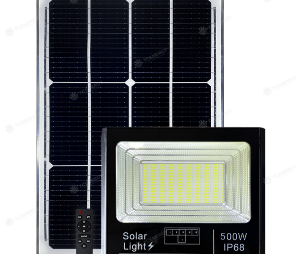 Đèn Pha Năng Lượng Mặt Trời 500W