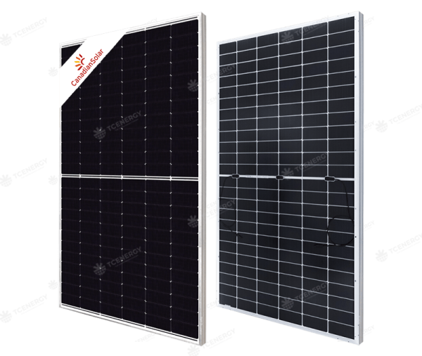 Tấm Pin Năng Lượng Mặt Trời Canadian 590W